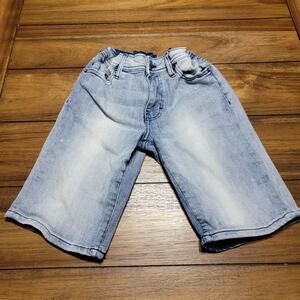 Buffalo David Bitton Toddler Boys Denim Shorts w/ Adjustable Waist - Size 2T